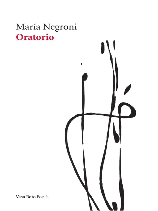 Title details for Oratorio by María Negroni - Wait list